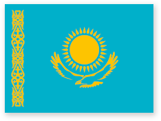 флаг Казахстан